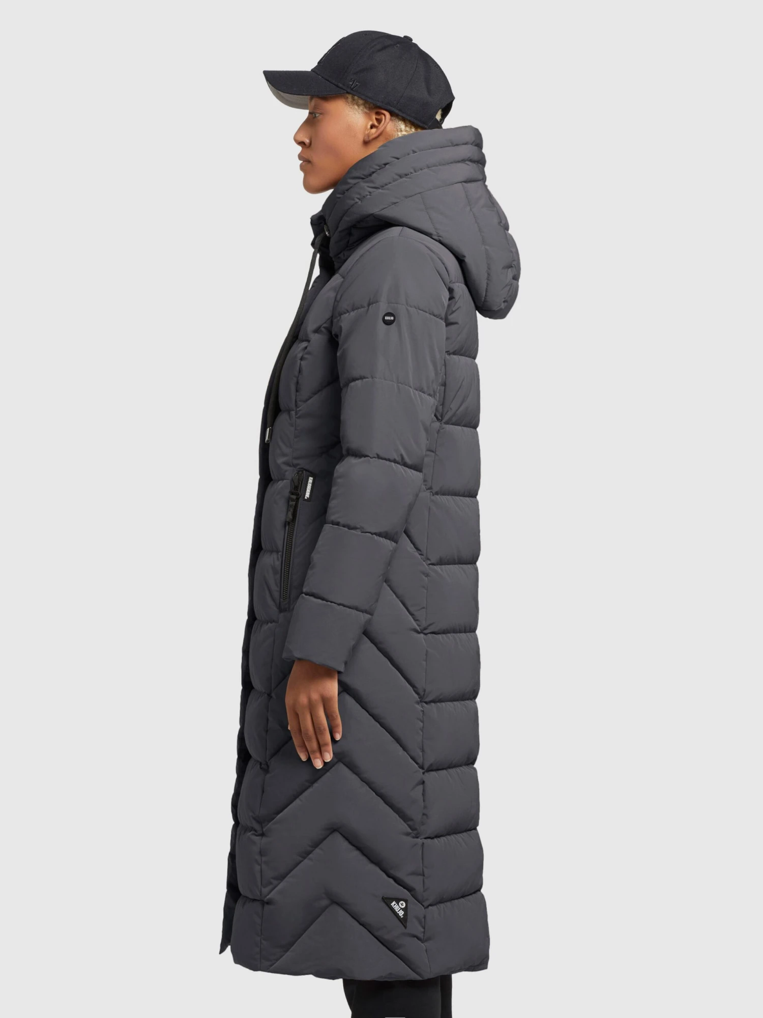 Khujo Manteaux Dhiver Manteau D’hiver Gamber Femme Anthracite 7 Khujo Manteaux Dhiver Manteau D’hiver Gamber Femme Anthracite - Image 5