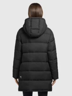 Khujo Manteaux Dhiver Manteau D’hiver Word Femme Noir -Khujo 5eefcf080f2318ab3d9afde8802baf5d