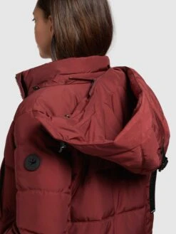 Khujo Manteaux Dhiver Manteau D’hiver Kleo Femme Rouge -Khujo 5f588b34f7f62f7a9ba95089da422d85