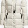 Khujo Manteaux Dhiver Manteau D’hiver Femme Blanc Cassé -Khujo 5fd2007928428fc5321014fad476e066