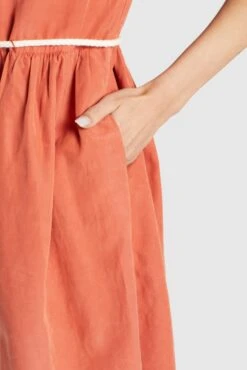 Khujo Mini-robes Robe ASBA Femme Orange 17 Khujo Mini-robes Robe ASBA Femme Orange -Khujo 60251a79e8d944492d39b862068d067b
