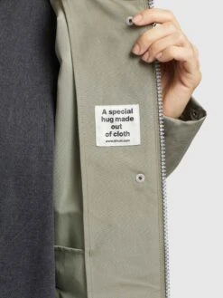 Khujo Manteaux De Mi-saison Manteau Mi-saison Artisa Femme Gris / Vert -Khujo 619a44bd02397faee72b6c0f04e3d4f9