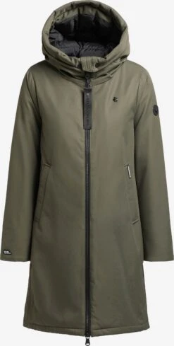 Khujo Manteaux De Mi-saison Manteau Mi-saison LISAD Femme Kaki