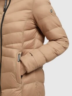 Khujo Manteaux Dhiver Manteau D’hiver Ingram 2 Femme Beige Foncé -Khujo 62fe3de468d47044705a3ce44d04e896