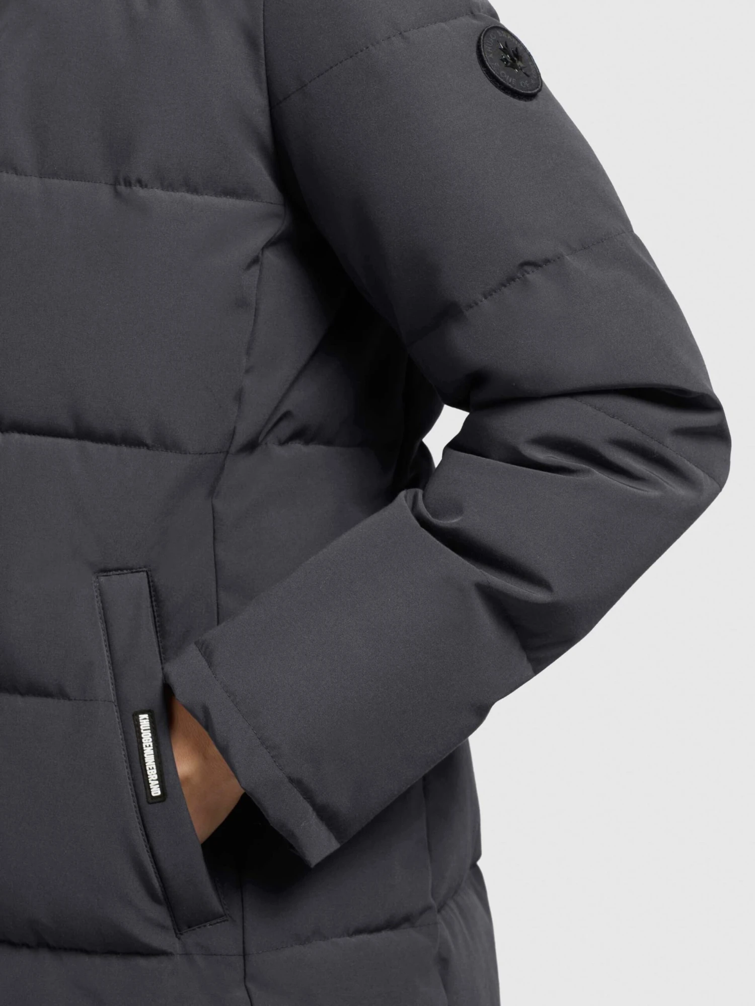 Khujo Manteaux Dhiver Manteau D’hiver Rugg Femme Graphite 10 Khujo Manteaux Dhiver Manteau D’hiver Rugg Femme Graphite - Image 8