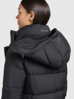 Khujo Manteaux Dhiver Manteau D’hiver Corinna Femme Noir -Khujo 6895fa9b1a3ae2377cdfeda9ad4babc0