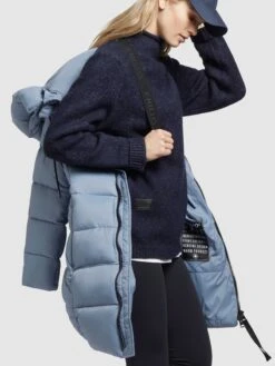 Khujo Manteaux Dhiver Manteau D’hiver Tuula Femme Bleu Fumé 17 Khujo Manteaux Dhiver Manteau D’hiver Tuula Femme Bleu Fumé -Khujo 68b867a35393f934437df48bf7bc9bcf