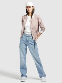 Khujo Vestes De Mi-saison Veste Mi-saison STENCE Femme Rose -Khujo 68dcbadf069f302b2bfab4fa3e6eeff5