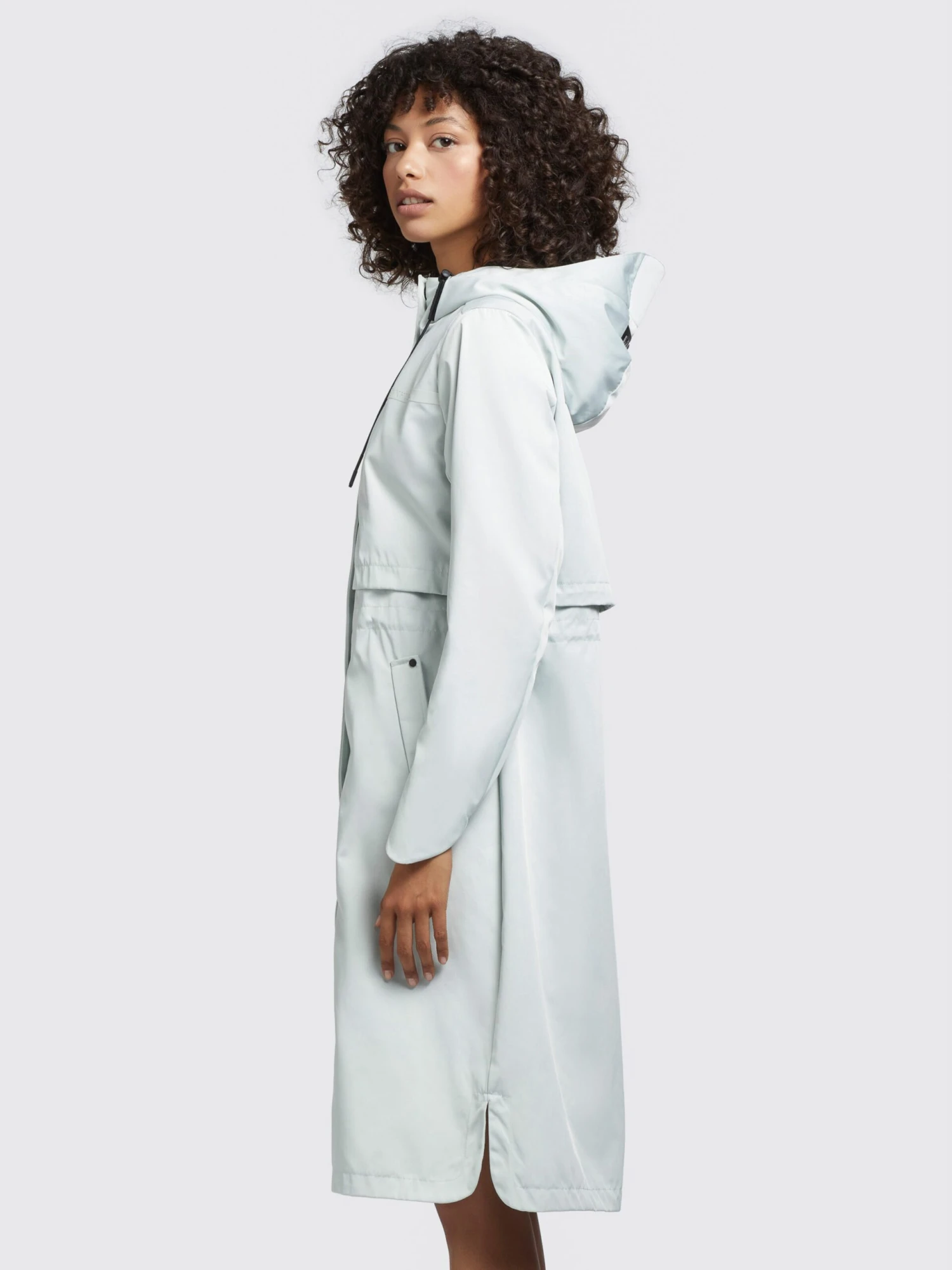 Khujo Manteaux De Mi-saison Manteau Mi-saison Jomana Femme Bleu Pastel 7 Khujo Manteaux De Mi-saison Manteau Mi-saison Jomana Femme Bleu Pastel - Image 5