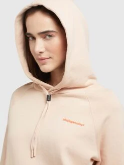 Khujo Sweats à Capuche Sweat-shirt Odette Femme Orange / Abricot -Khujo 6baec0b94fc422ddab8efb75f5f0b491