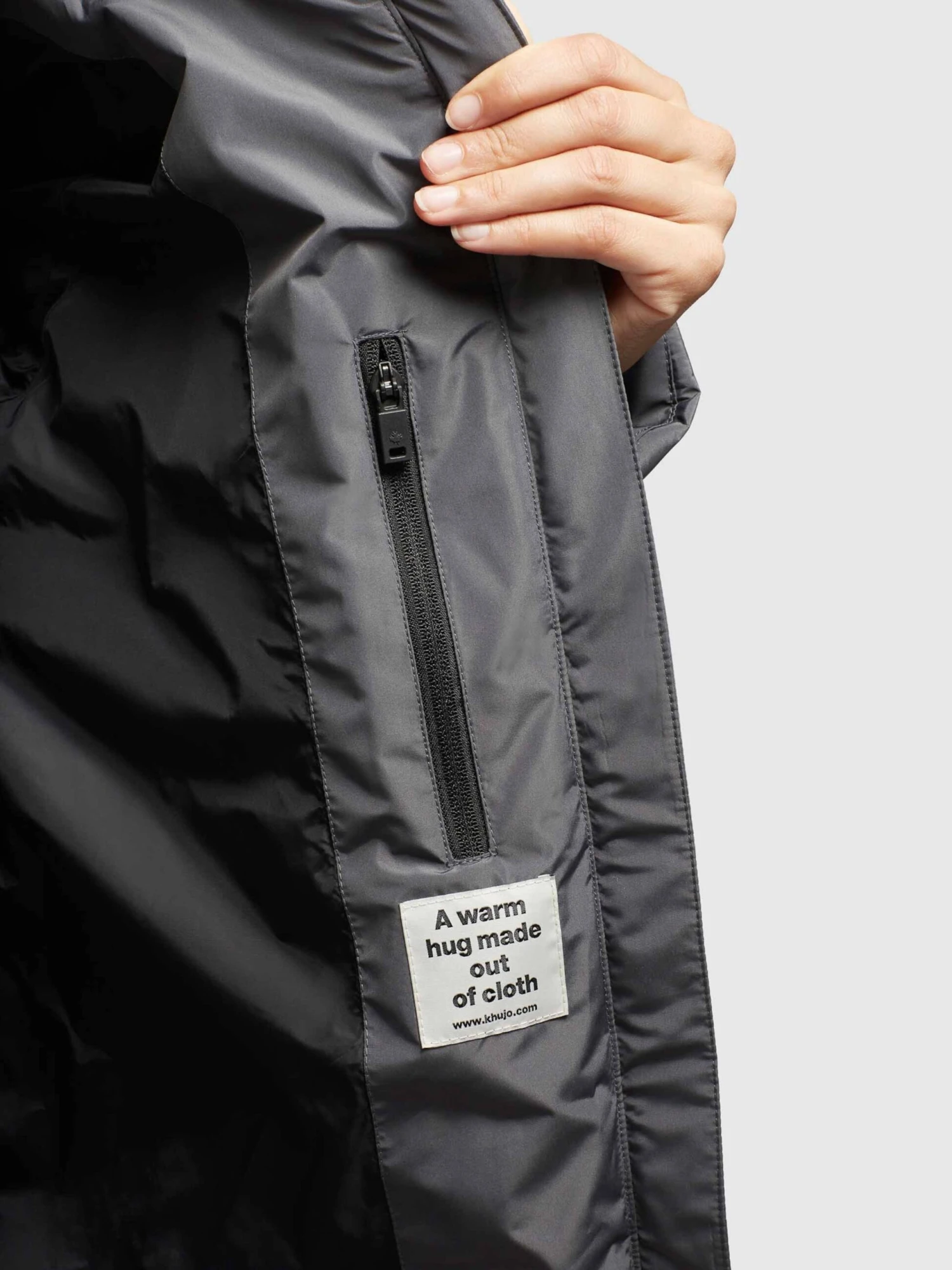 Khujo Manteaux Dhiver Manteau D’hiver Soulani Femme Pierre 10 Khujo Manteaux Dhiver Manteau D’hiver Soulani Femme Pierre - Image 8