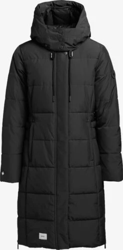 Khujo Manteaux Dhiver Manteau D’hiver Cliv Femme Noir