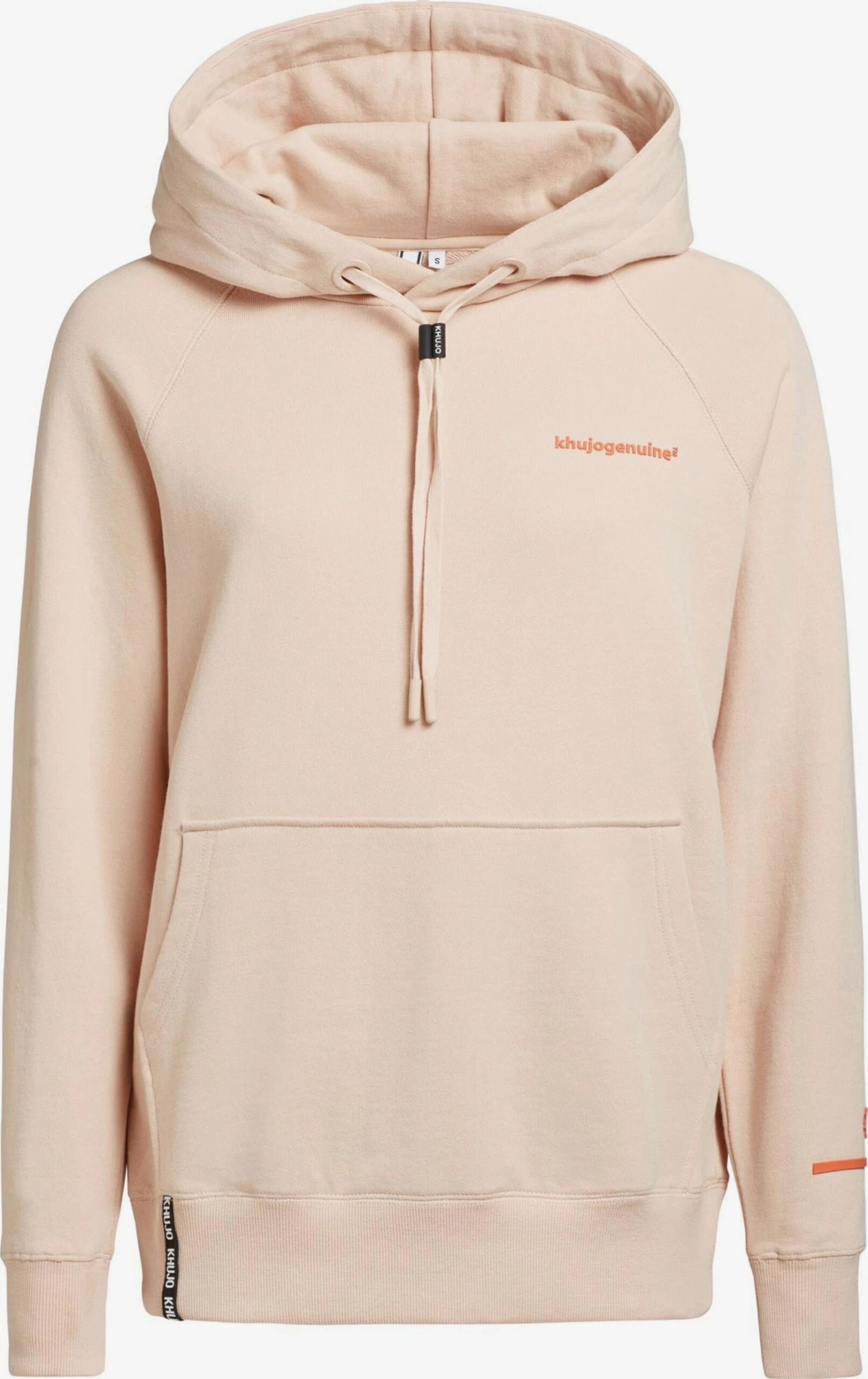 Khujo Sweats à Capuche Sweat-shirt Odette Femme Orange / Abricot