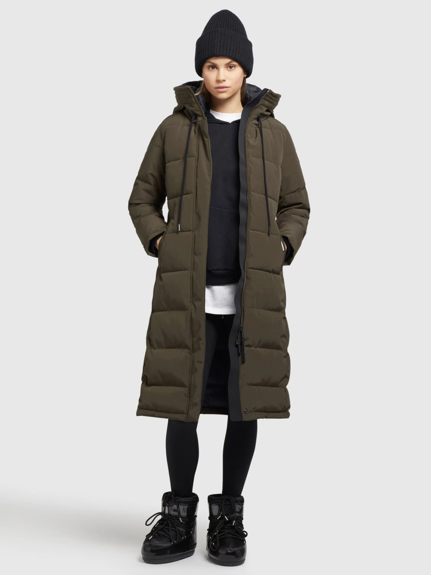 Khujo Manteaux Dhiver Manteau D’hiver Rugg Femme Olive 5 Khujo Manteaux Dhiver Manteau D’hiver Rugg Femme Olive - Image 3