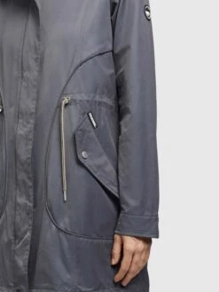 Khujo Parkas Parka Mi-saison ONDA2 Femme Bleu-gris -Khujo 722940523cd7e9d469c26171df27bfdb