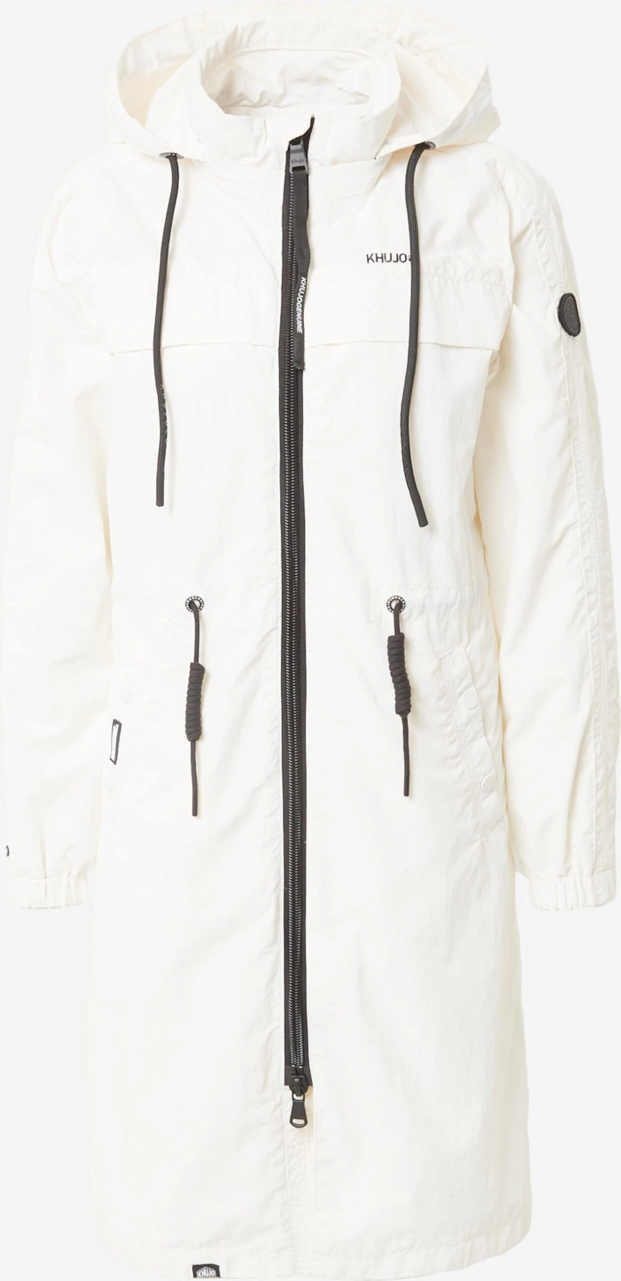 Khujo Manteaux De Mi-saison Manteau Mi-saison VOYA3 Femme Blanc 3 Khujo Manteaux De Mi-saison Manteau Mi-saison VOYA3 Femme Blanc