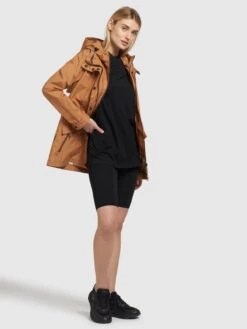 Khujo Parkas Parka Mi-saison FELINA Femme Camel 15 Khujo Parkas Parka Mi-saison FELINA Femme Camel -Khujo 7262ce9867ede3cb6acdcc27a703f38f