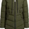 Khujo Manteaux De Mi-saison Manteau Mi-saison Klayd Femme Olive -Khujo 733c4495f265fd5e989f704922596e2f