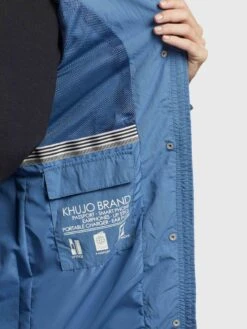 Khujo Manteaux De Mi-saison Manteau Mi-saison ADDA2 Femme Bleu -Khujo 739b61e9dc34a53988729da65417ee9c