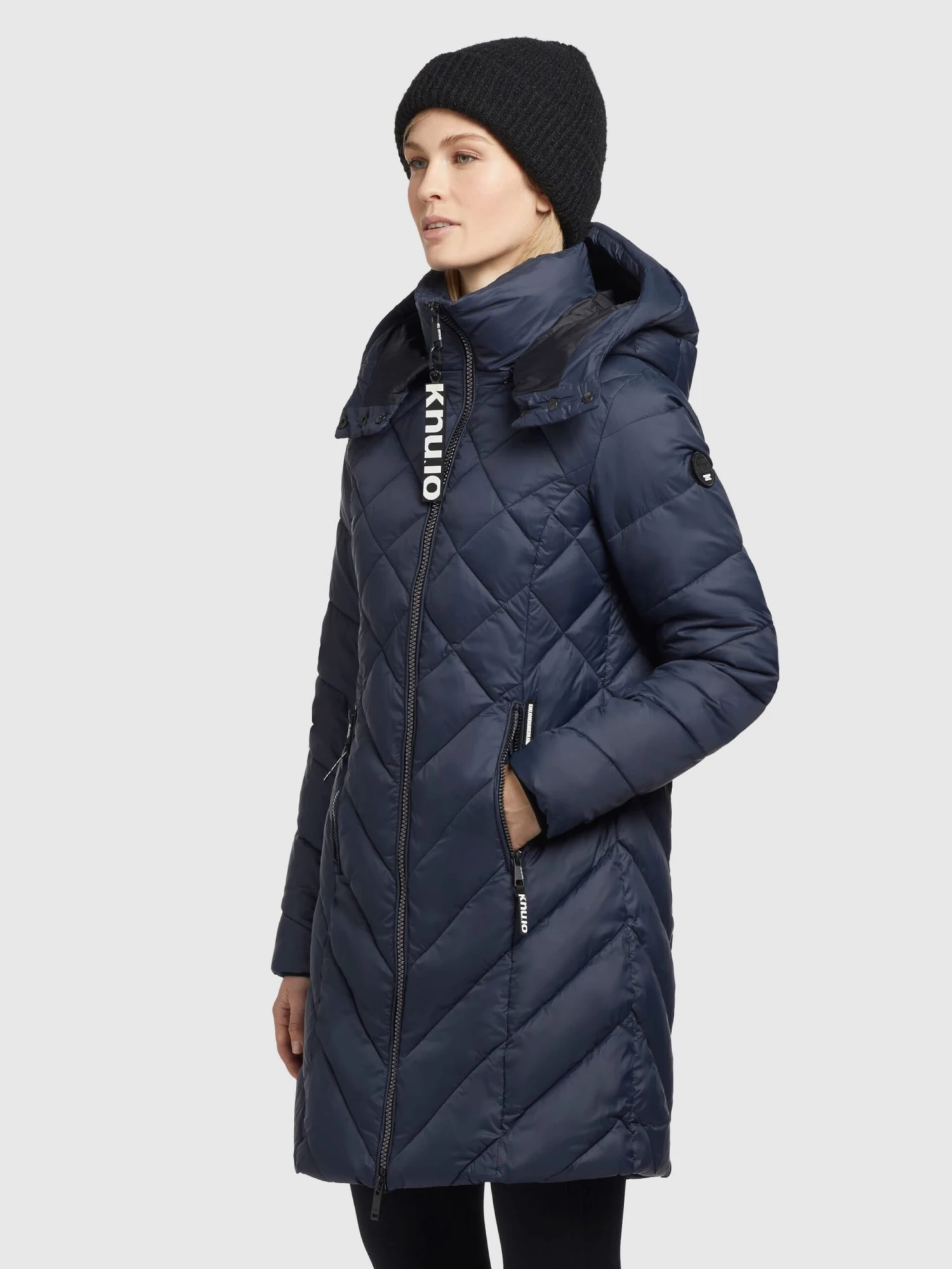 Khujo Manteaux De Mi-saison Manteau Mi-saison Aneth Femme Bleu Marine 7 Khujo Manteaux De Mi-saison Manteau Mi-saison Aneth Femme Bleu Marine - Image 5