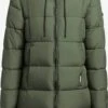 Khujo Manteaux Dhiver Manteau D’hiver Youma Femme Olive