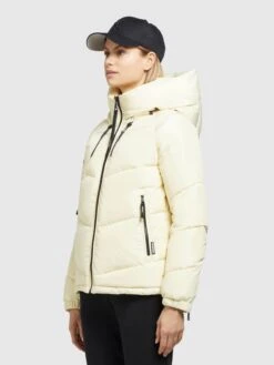 Khujo Vestes Dhiver Veste D’hiver Esila Femme Jaune Pastel -Khujo 758697b6a92e46d4f732dbf49e025324