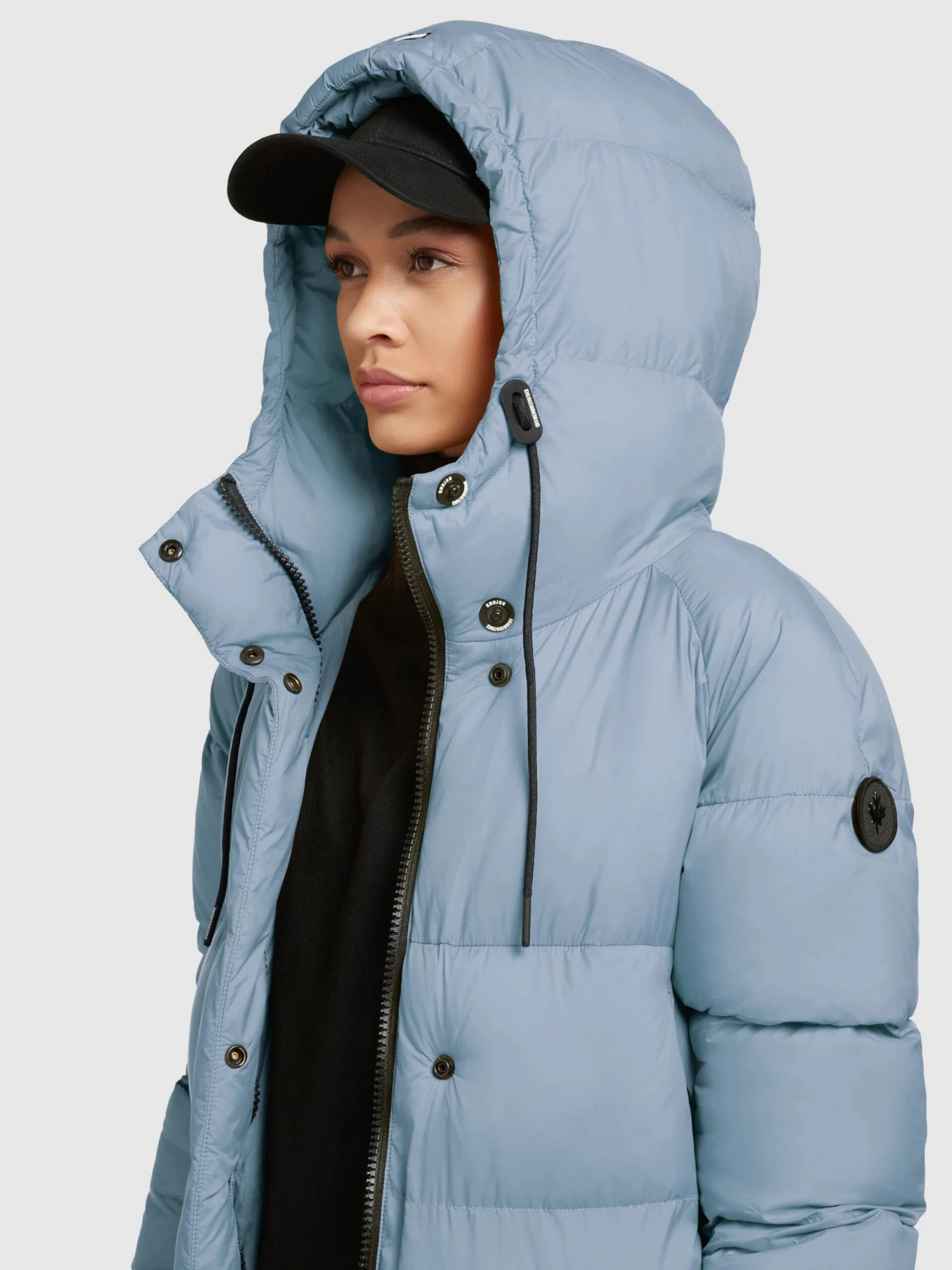 Khujo Manteaux Dhiver Manteau D’hiver Femme Bleu Clair 10 Khujo Manteaux Dhiver Manteau D’hiver Femme Bleu Clair - Image 8