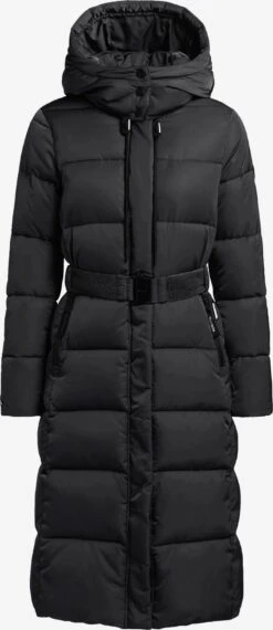 Khujo Manteaux Dhiver Manteau D’hiver HAZELLE Femme Noir