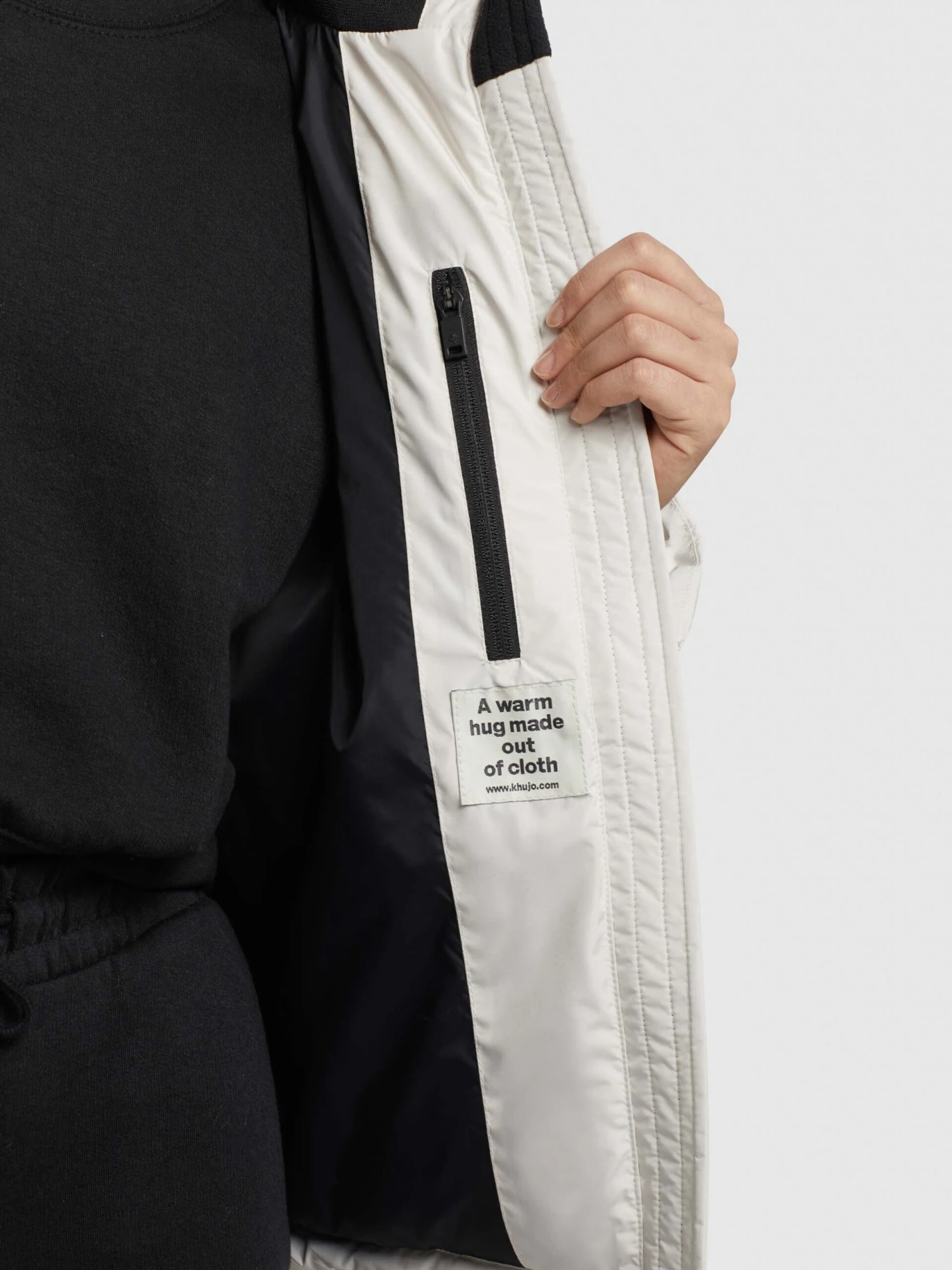 Khujo Vestes Dhiver Veste D’hiver Tuba Femme Blanc Cassé 10 Khujo Vestes Dhiver Veste D’hiver Tuba Femme Blanc Cassé - Image 8