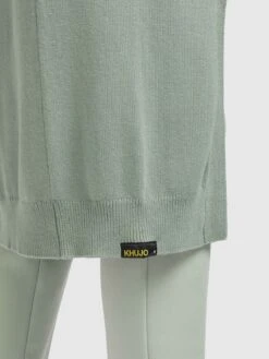 Khujo Gilets Cardigan Elina Femme Menthe -Khujo 780a35e4a103b2306acaaea8d6c65121