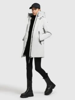 Khujo Vestes Dhiver Veste D’hiver Viona 3 Femme Gris Clair -Khujo 7872598079e16a635fa2fec08ae3a596