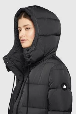 Khujo Manteaux Dhiver Manteau D’hiver HAZELLE Femme Noir -Khujo 790730c624bf7713a9594d1d9a6a791d