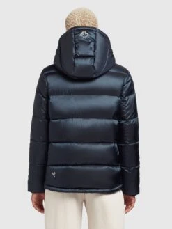 Khujo Vestes Dhiver Veste D’hiver Evona Femme Bleu Nuit -Khujo 7aa800565615f897d30753976c0a2e37