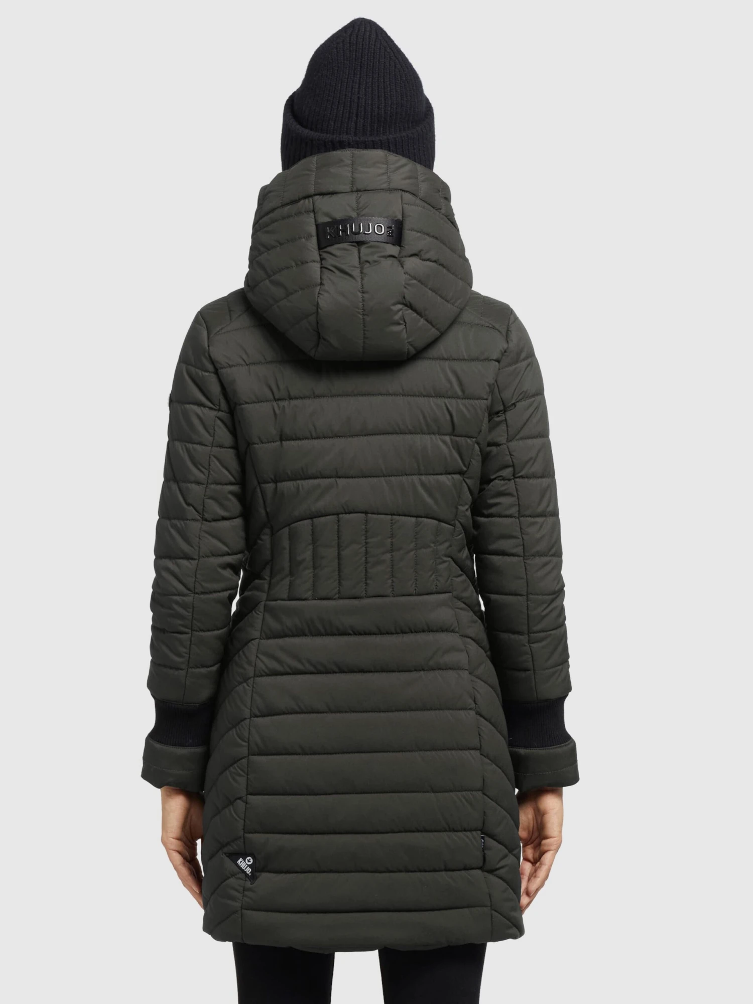 Khujo Manteaux Dhiver Manteau D’hiver Nita Femme Kaki 6 Khujo Manteaux Dhiver Manteau D’hiver Nita Femme Kaki - Image 4