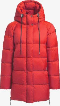 Khujo Vestes Dhiver Veste D’hiver Franee Femme Rouge