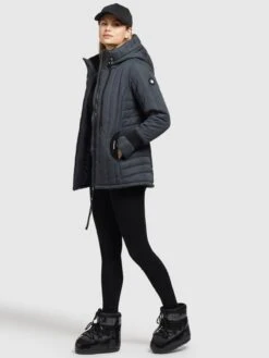 Khujo Vestes Dhiver Veste D’hiver TWEETY PRIME6 STRUCTURED Femme Bleu -Khujo 7f49727adad1caa6548fe006c9f7e97f