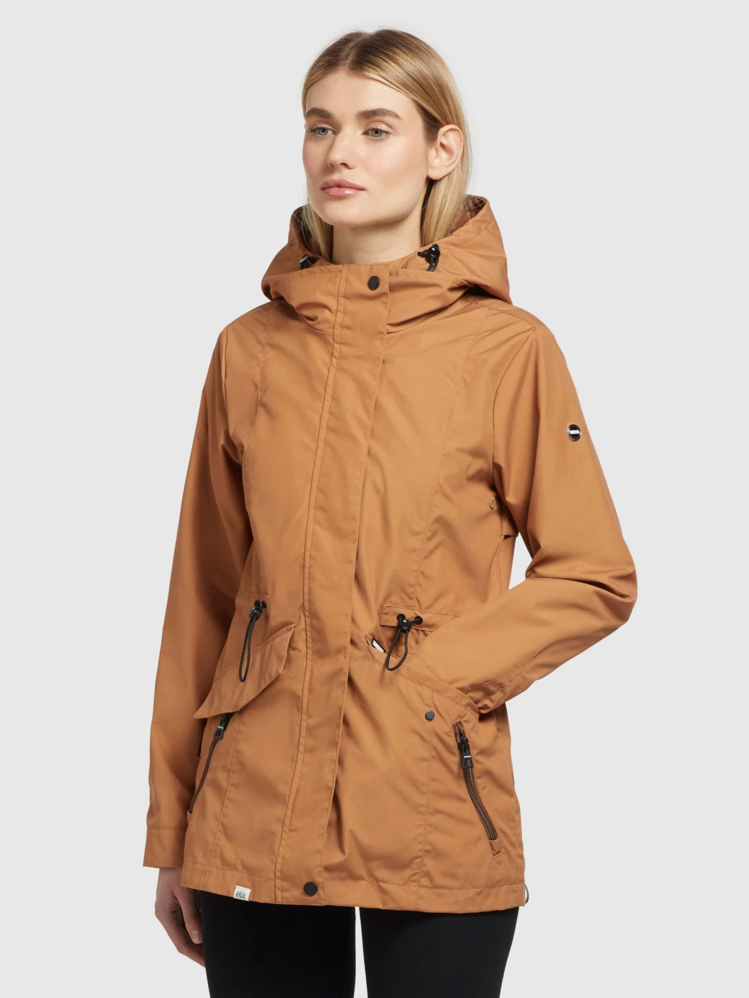 Khujo Parkas Parka Mi-saison FELINA Femme Camel 4 Khujo Parkas Parka Mi-saison FELINA Femme Camel - Image 2