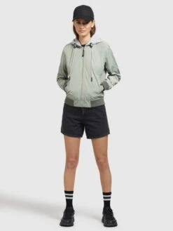 Khujo Vestes De Mi-saison Veste Mi-saison PERSEE Femme Vert Pastel -Khujo 85078f70fc448d4b371d586315fb0a36