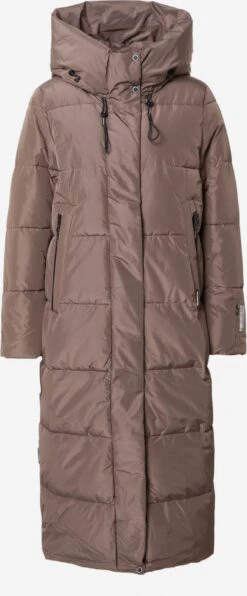 Khujo Manteaux De Mi-saison Manteau Mi-saison Soulani Femme Taupe