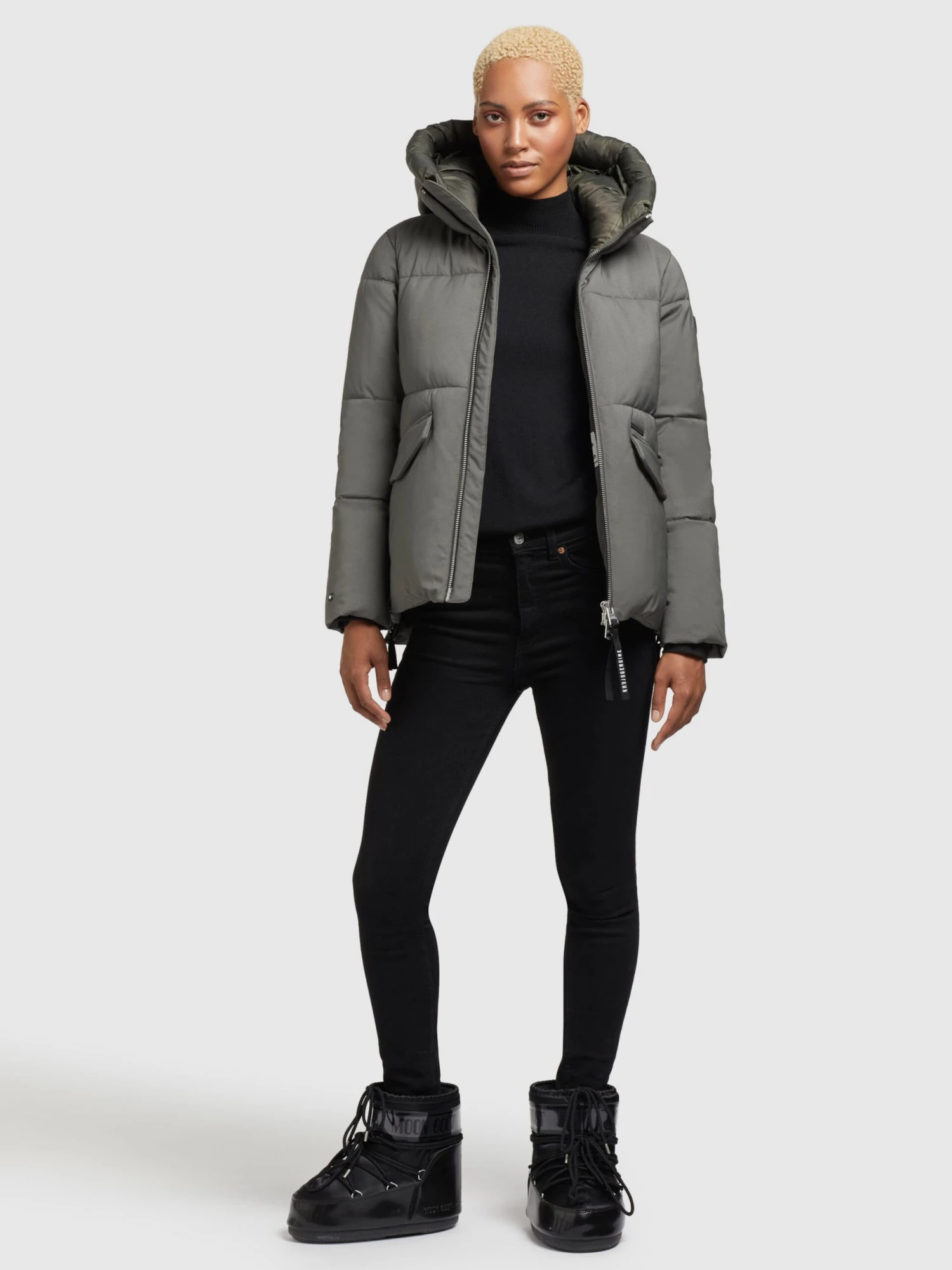 Khujo Vestes Dhiver Veste D’hiver Japura 2 Femme Kaki 5 Khujo Vestes Dhiver Veste D’hiver Japura 2 Femme Kaki - Image 3