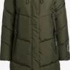 Khujo Manteaux Dhiver Manteau D’hiver SONJE4 Femme Vert Foncé -Khujo 8717935697fba29fb0019cb57211ac79