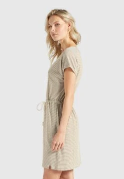 Khujo Robes En Jersey Robe ANNEMARIE Femme Beige / Blanc 14 Khujo Robes En Jersey Robe ANNEMARIE Femme Beige / Blanc -Khujo 874d8a4fb804d113738cf0a6df6f78d3