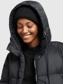 Khujo Manteaux Dhiver Manteau D’hiver LAMERA Femme Noir -Khujo 8882f473bf33ad728bc38f13266e30c6