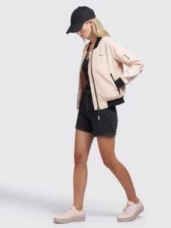 Khujo Vestes De Mi-saison Veste Mi-saison Stence2 Femme Abricot -Khujo 88b7018288941729c84c0047a80248cc