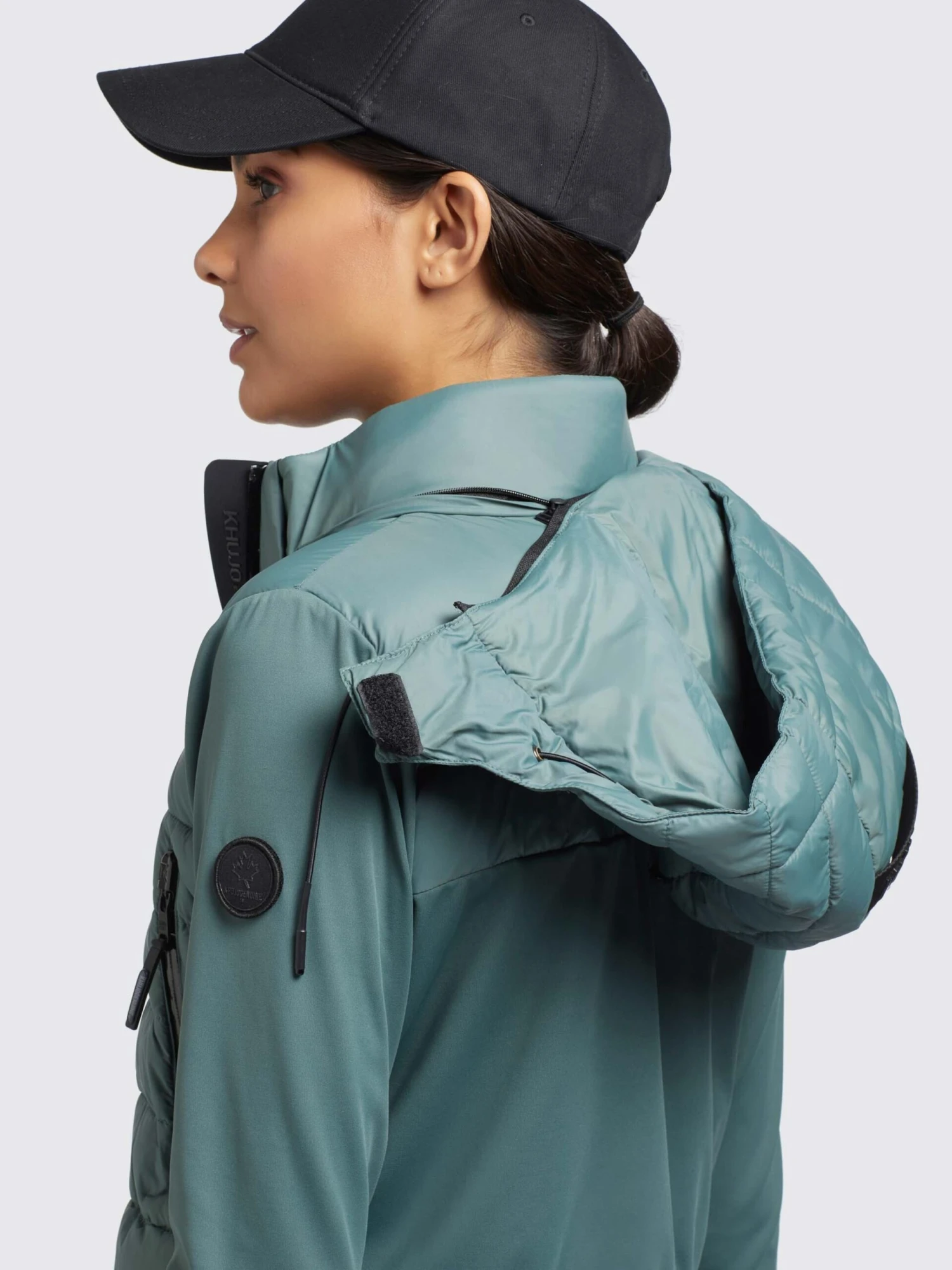 Khujo Vestes De Mi-saison Veste Mi-saison Dalis Matt Femme Jade 10 Khujo Vestes De Mi-saison Veste Mi-saison Dalis Matt Femme Jade - Image 8