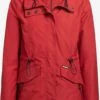 Khujo Parkas Parka Mi-saison FELINA Femme Rouge -Khujo 8af234aaaa45db24544ebe85b8f0d640