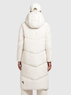 Khujo Manteaux Dhiver Manteau D’hiver Sonje 4 Femme Blanc Cassé -Khujo 8e694caf8c0c3a1e2358d53c62910f06