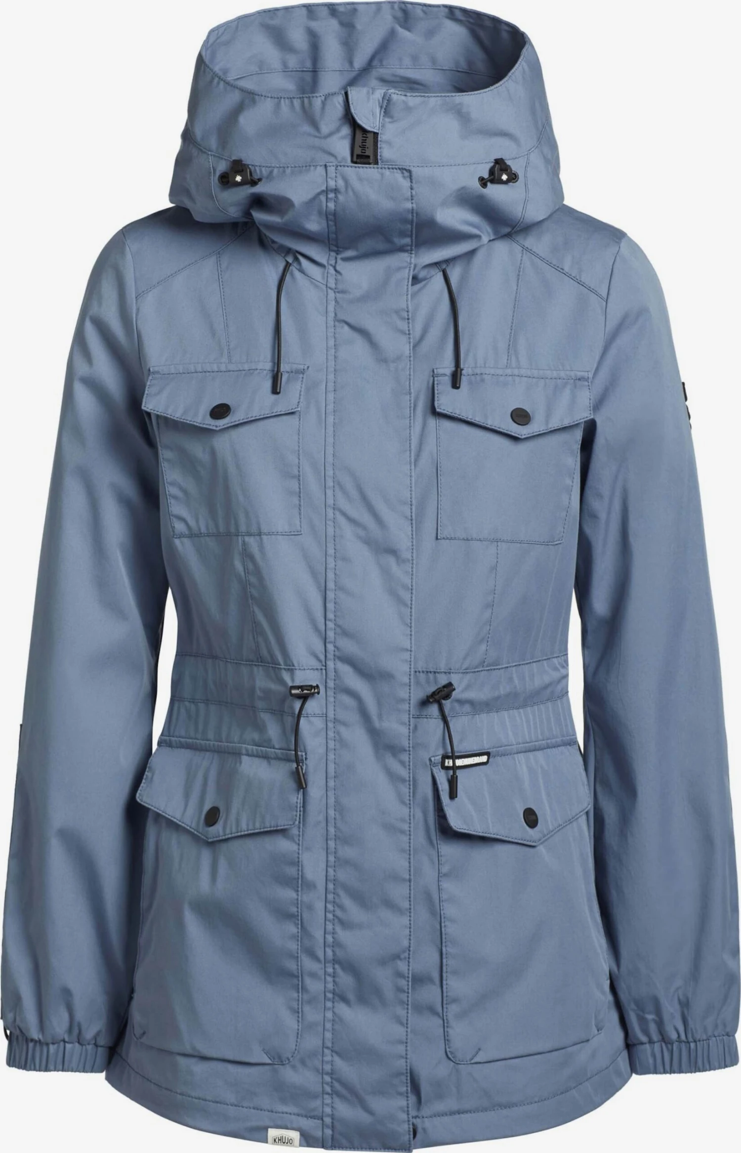 Khujo Parkas Parka Mi-saison ELST Femme Bleu 3 Khujo Parkas Parka Mi-saison ELST Femme Bleu