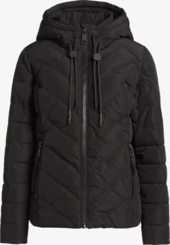 Khujo Vestes Dhiver Veste D’hiver Eija 2 Femme Noir