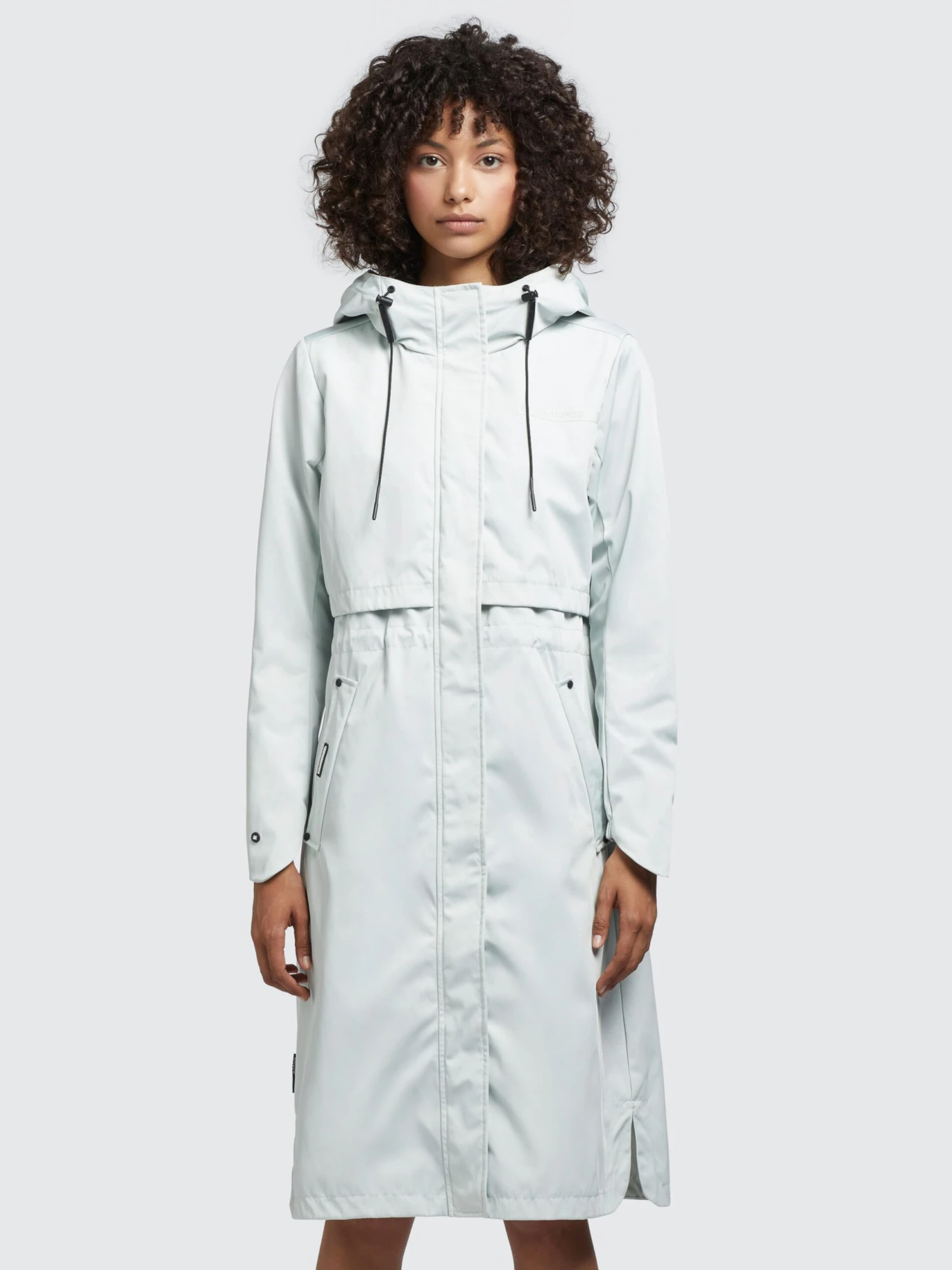 Khujo Manteaux De Mi-saison Manteau Mi-saison Jomana Femme Bleu Pastel 4 Khujo Manteaux De Mi-saison Manteau Mi-saison Jomana Femme Bleu Pastel - Image 2